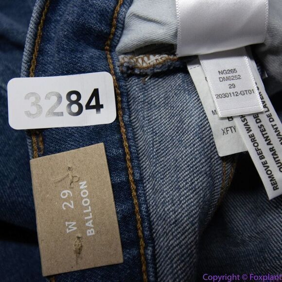 NEW Madewell Balloon Jeans in Ellisboro Wash, 29 - Picture 12 of 16